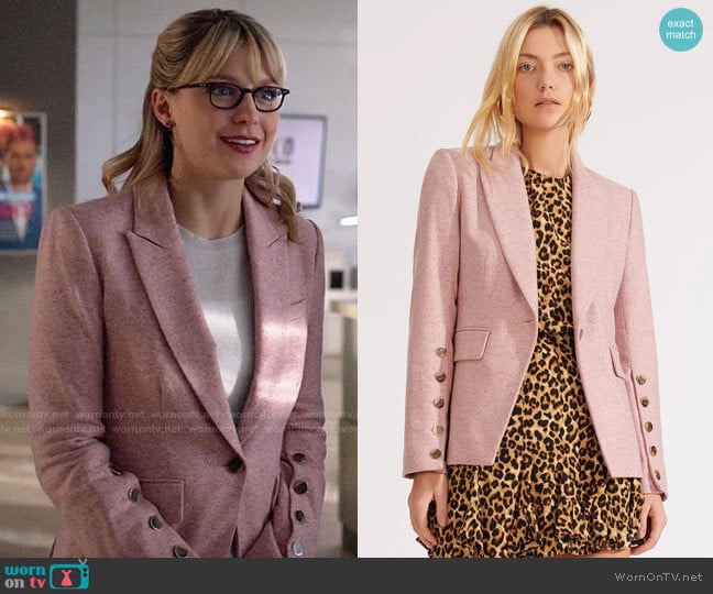 Veronica Beard Steele Jacket worn by Kara Danvers (Melissa Benoist) on Supergirl