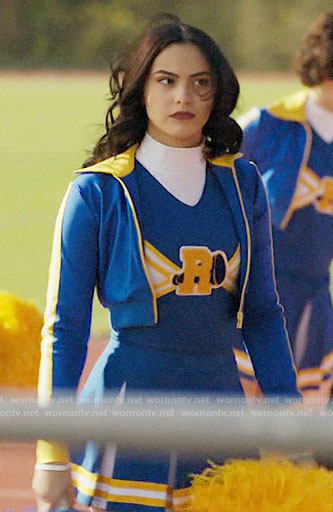 Veronica's Vixens cheerleader uniform on Riverdale