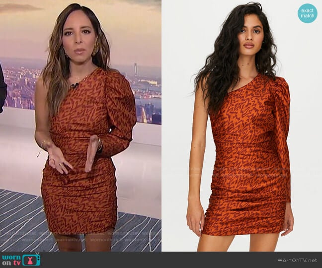 Rhapsody Dress by Wilfred worn by Lilliana Vazquez on E! News