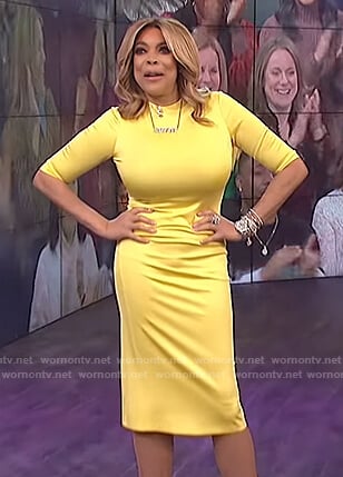 fashion yellow dress