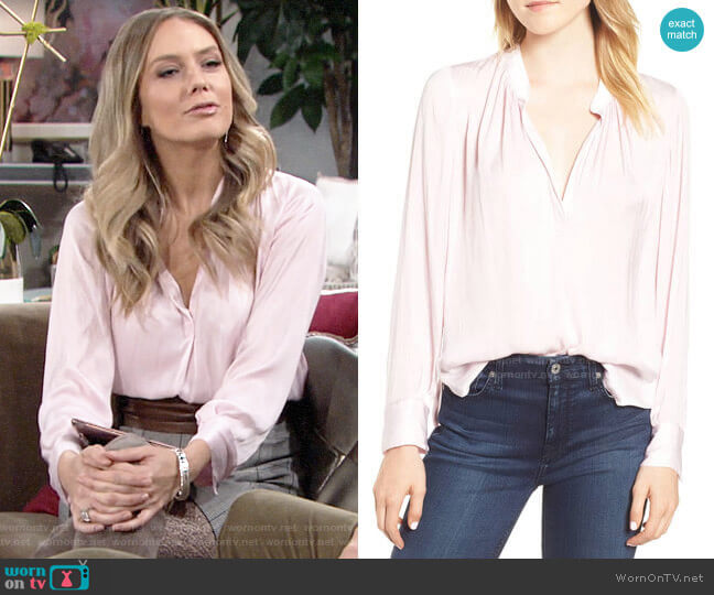 WornOnTV: Abby’s light pink blouse on The Young and the Restless ...