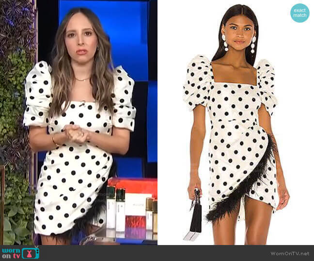 Hailey Dress by LPA worn by Lilliana Vazquez on E! News