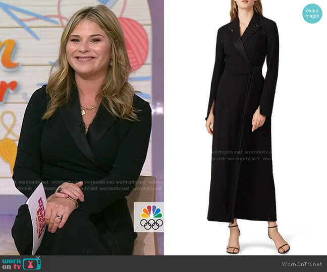 Jazzy Dress by Diane von Furstenberg worn by Jenna Bush Hager on Today