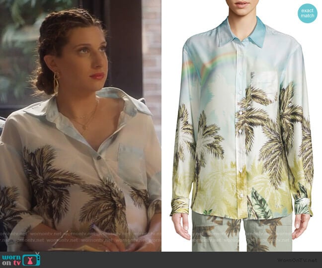 Future Ex-Boyfriend Shirt by Le Superbe worn by Nomi Segal (Emily Arlook) on Grown-ish