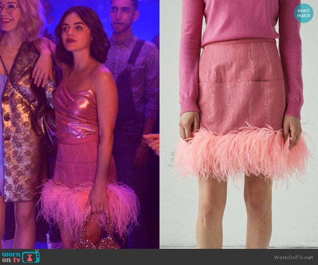 Rachel Comey Decorum Skirt worn by Katy Keene (Lucy Hale) on Katy Keene