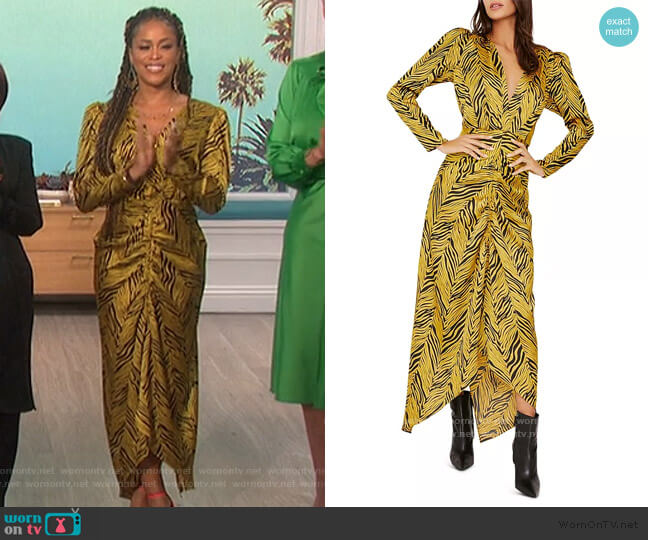 Vixen Tigress Maxi Dress by Rahi worn by Eve on The Talk