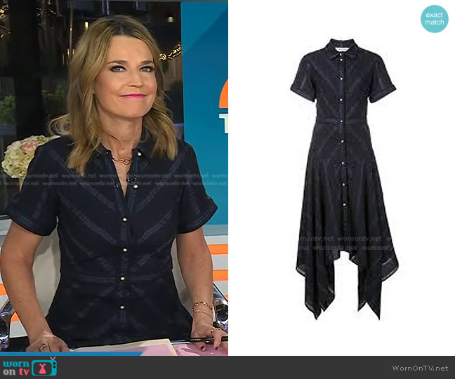 Resort Collection 2017 by Prabal Gurung worn by Savannah Guthrie on Today