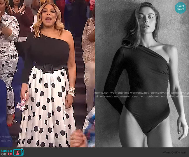 Melissa Bodysuit by The C Edition worn by Wendy Williams on The Wendy Williams Show