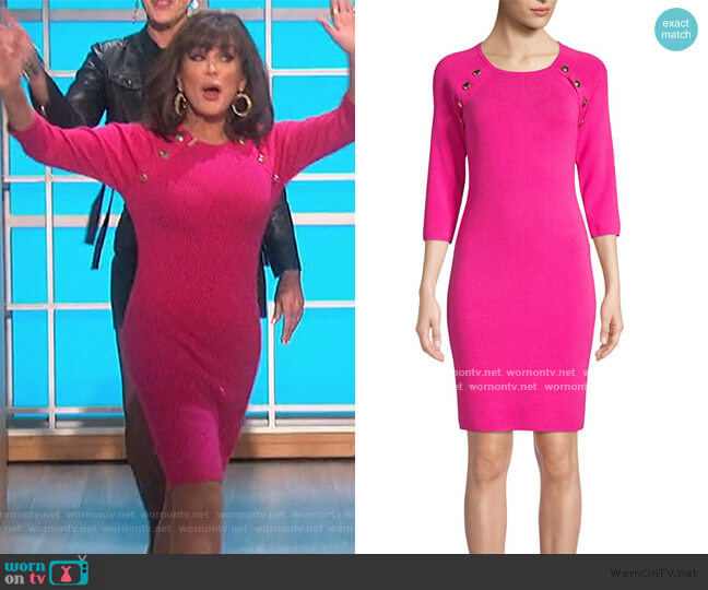 Jet Set Jungle Impala Shift Dress by Trina Turk worn by Marie Osmond on The Talk