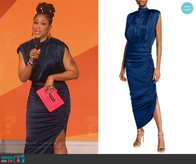 Kendall Dress by Veronica Beard worn by Eve on The Talk