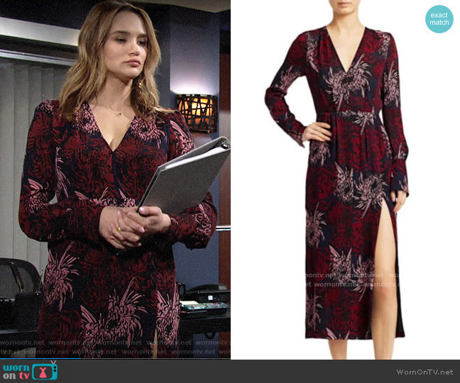 ALC Bailey Dress worn by Summer Newman (Hunter King) on The Young and the Restless