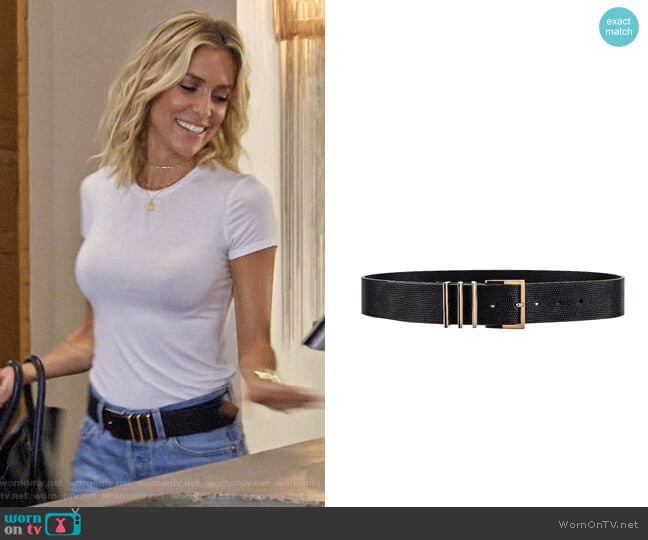 Anine Bing Joss Belt worn by Kristin Cavallari on Very Cavallari