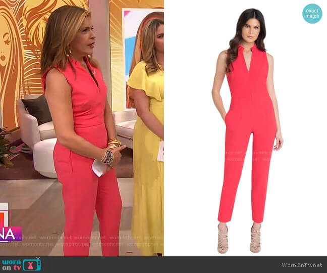 WornOnTV: Hoda’s pink zip-front jumpsuit on Today | Hoda Kotb | Clothes ...
