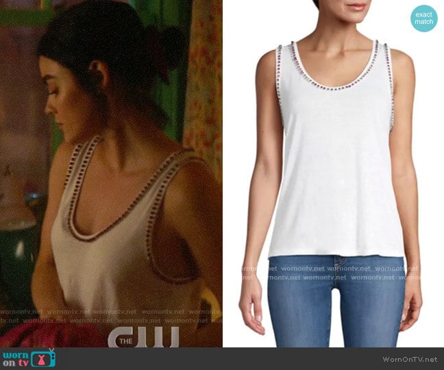 Generation Love Zia Top worn by Katy Keene (Lucy Hale) on Katy Keene