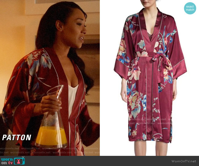 In Bloom Love Is a Battlefield worn by Iris West (Candice Patton) on The Flash