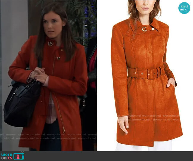 WornOnTV: Willow’s suede coat on General Hospital | Katelyn MacMullen ...