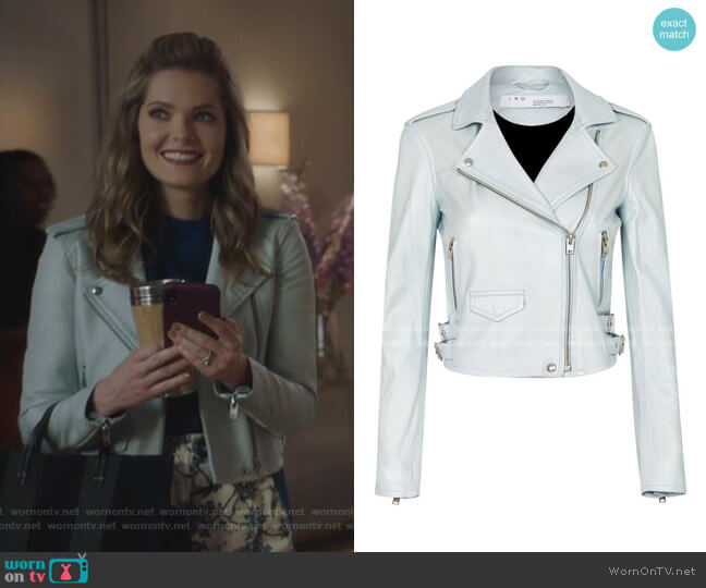 Ashville Jacket by Iro worn by Sutton (Meghann Fahy) on The Bold Type