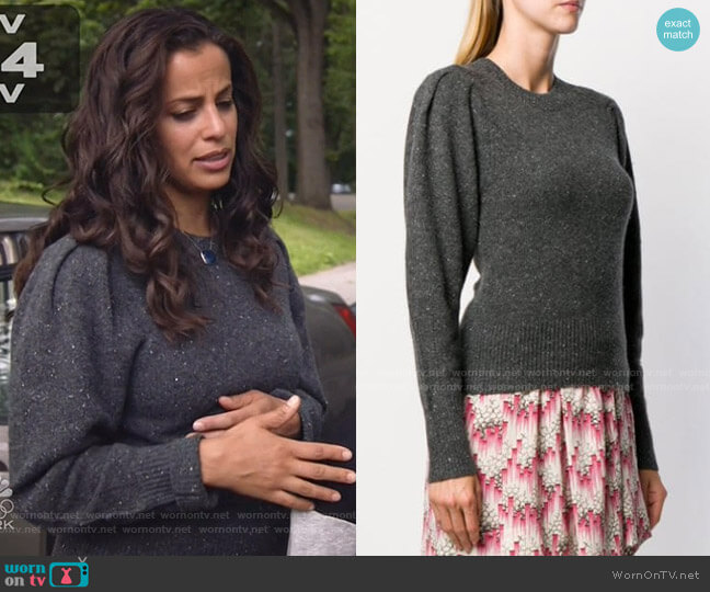 Colroy Cashmere Jumper by Isabel Marant worn by Grace Stone (Athena Karkanis) on Manifest