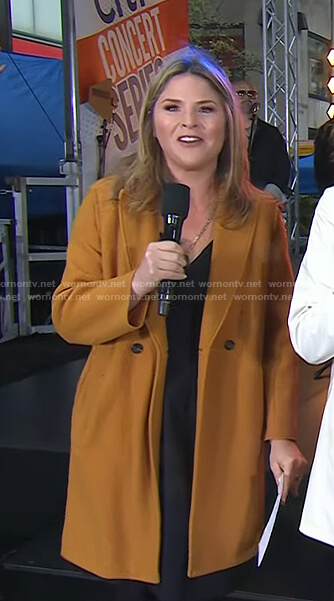 Jenna’s camel coat on Today