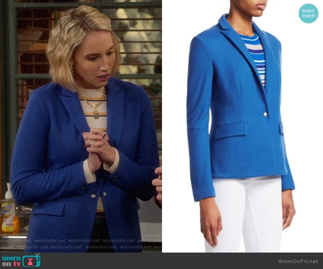 Rag & Bone Lexington Blazer worn by Mandy Baxter (Molly McCook) on Last Man Standing