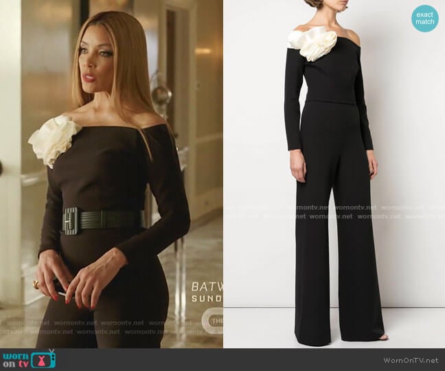 Wide Leg Jumpsuit by Safiyaa worn by Dominique Deveraux (Michael Michele) on Dynasty