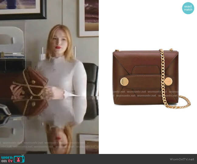 Stella Popper Shoulder Bag by Stella McCartney worn by Kirby Anders (Maddison Brown) on Dynasty