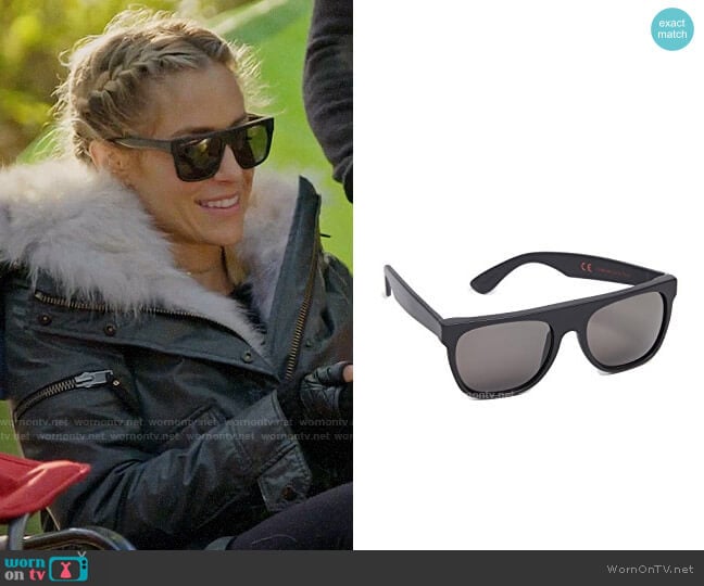 Super Sunglasses Flat Top Sunglasses worn by Kristin Cavallari on Very Cavallari