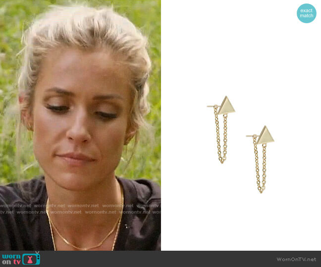 Uncommon James Refinery Earrings worn by Kristin Cavallari on Very Cavallari