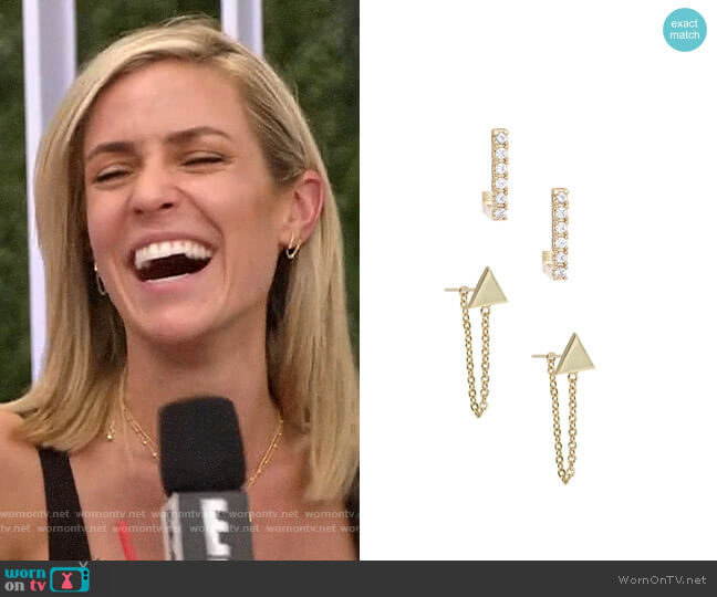 Uncommon James Ryma and Refinery Earrings worn by Kristin Cavallari on Very Cavallari