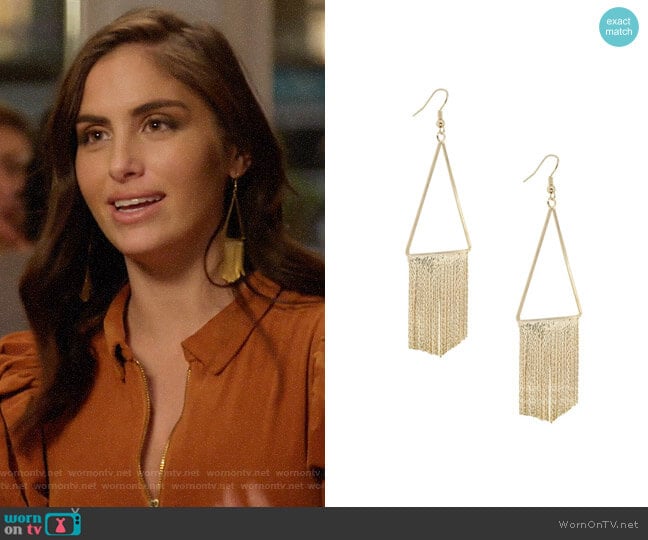 Uncommon James Union Square Earrings worn by Brittainy Taylor on Very Cavallari