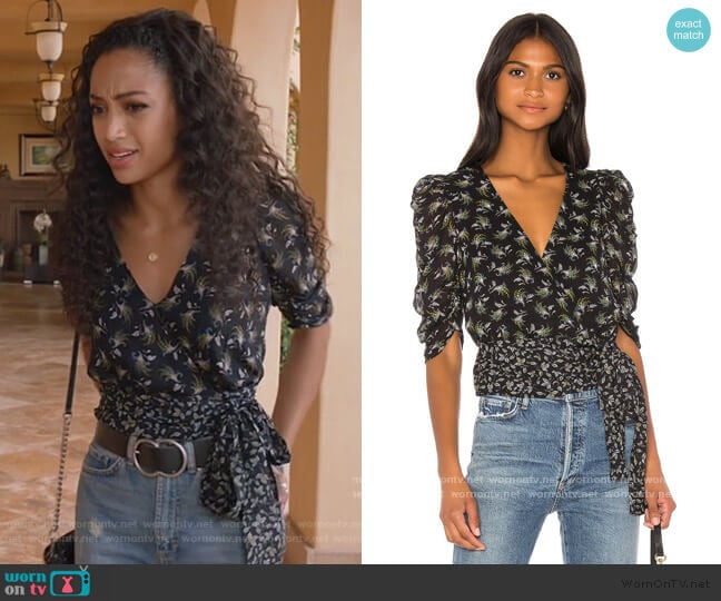 Lilian Top by Bailey 44 worn by Olivia Baker (Samantha Logan) on All American