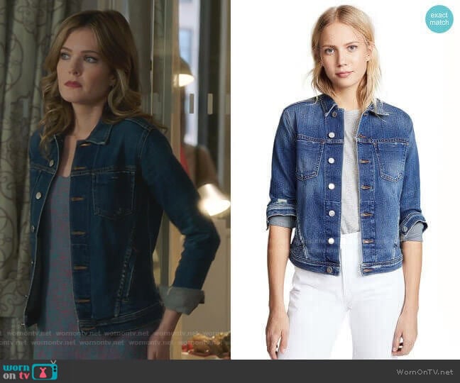 Celine Jacket by L'Agence worn by Sutton (Meghann Fahy) on The Bold Type