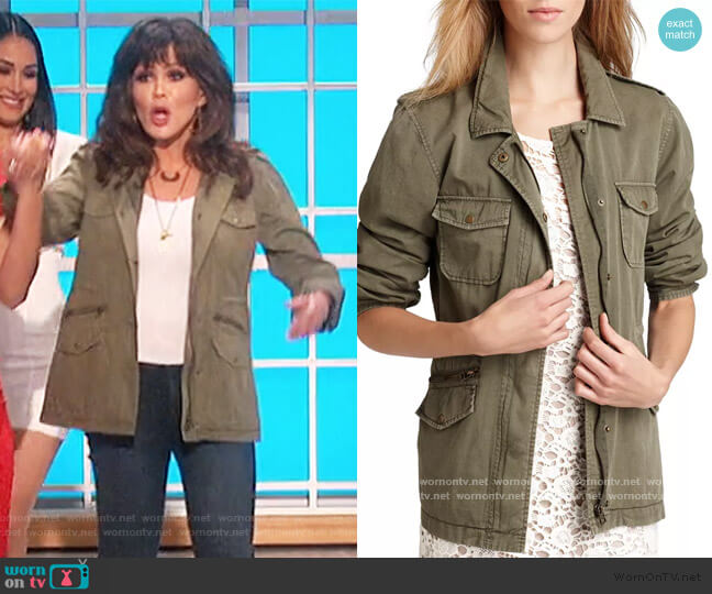 Ruby Jacket by Velvet by Graham & Spencer worn by Marie Osmond on The Talk