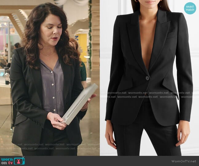 WornOnTV: Joan’s black blazer on Zoeys Extraordinary Playlist | Lauren ...