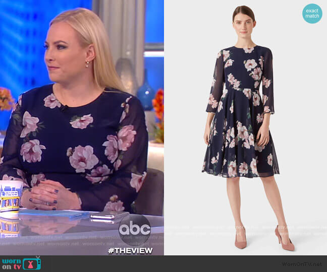 Norah Dress by Hobbs London worn by Meghan McCain  on The View