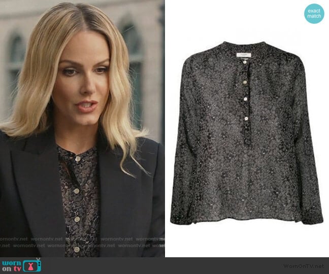 Marie Blouse by Etoile Isabel Marant worn by Laura Baker (Monet Mazur) on All American