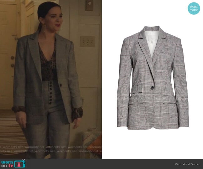 Aalyah JAcket by Joie worn by Jane Sloan (Katie Stevens) on The Bold Type