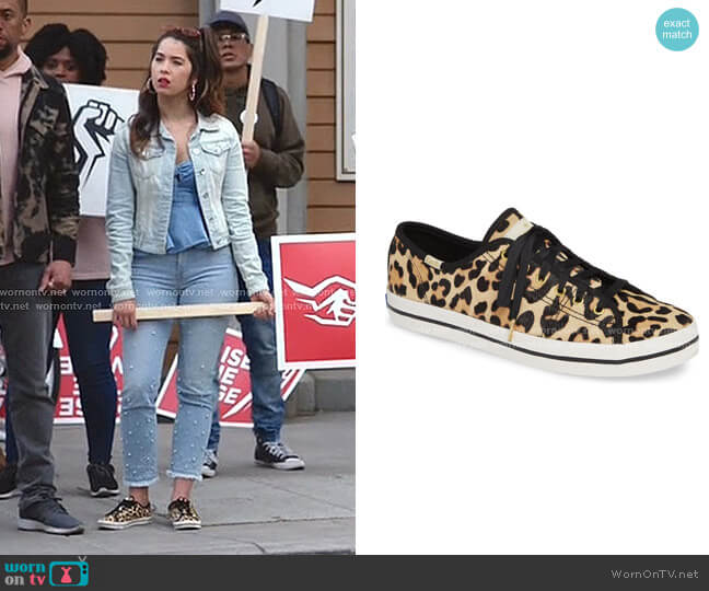 New York Kickstart Sneaker by Keds x kate spade worn by Cheyenne (Nichole Bloom) on Superstore