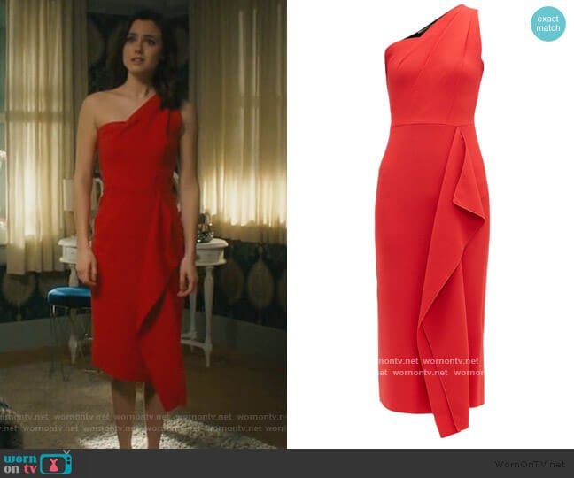 Rivoli Dress by Roland Mouret worn by Abigael Jameson-Caine (Poppy Drayton) on Charmed