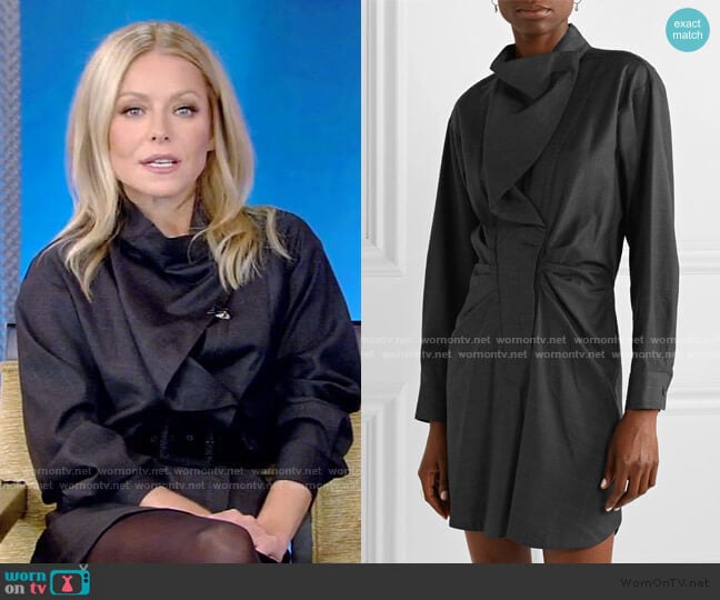 Valentine Dress by Isabel Marant Etoile worn by Kelly Ripa on Live with Kelly and Mark