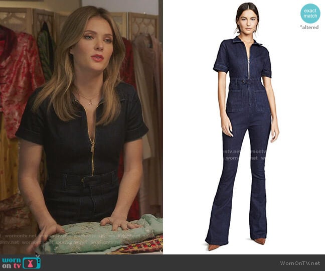 The Jumpsuit by WeWoreWhat worn by Sutton (Meghann Fahy) on The Bold Type