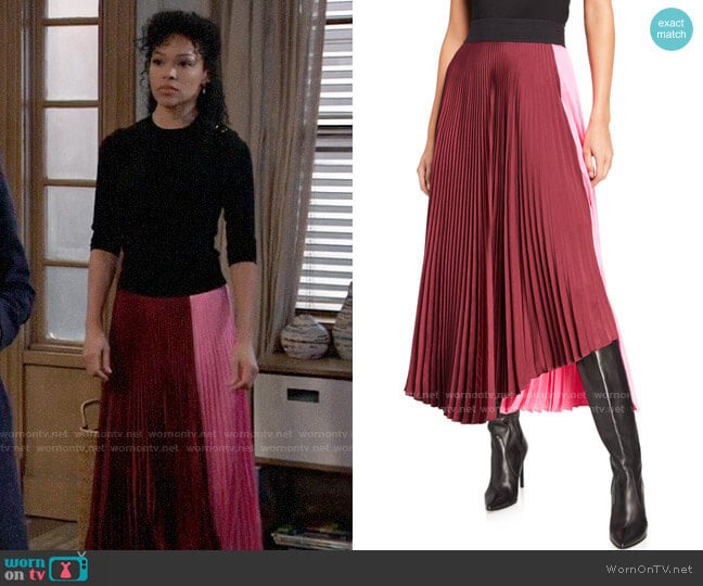 ALC Grainger Skirt worn by Portia Robinson (Brook Kerr) on General Hospital