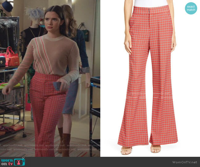 Dylan Pants by Alice + Olivia worn by Jane Sloan (Katie Stevens) on The Bold Type