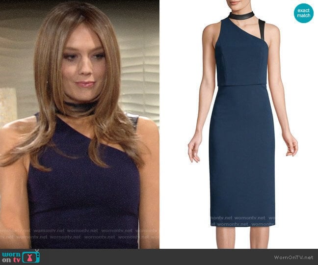 Alice + Olivia Jona Dress worn by Abby Newman (Melissa Ordway) on The Young and the Restless