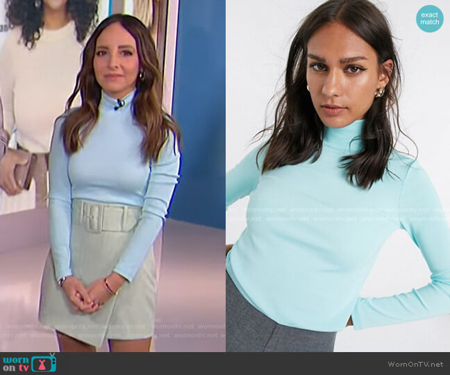 Ribbed Rollneck by & Other Stories worn by Lilliana Vazquez on E! News