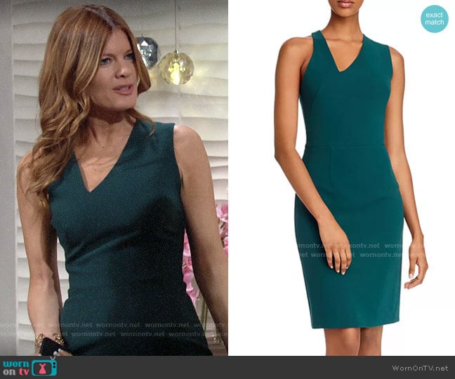 Black Halo Quinten Dress worn by Phyllis Summers (Michelle Stafford) on The Young and the Restless