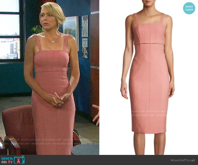 Cinq a Sept Dakota Dress worn by Nicole Walker (Arianne Zucker) on Days of our Lives