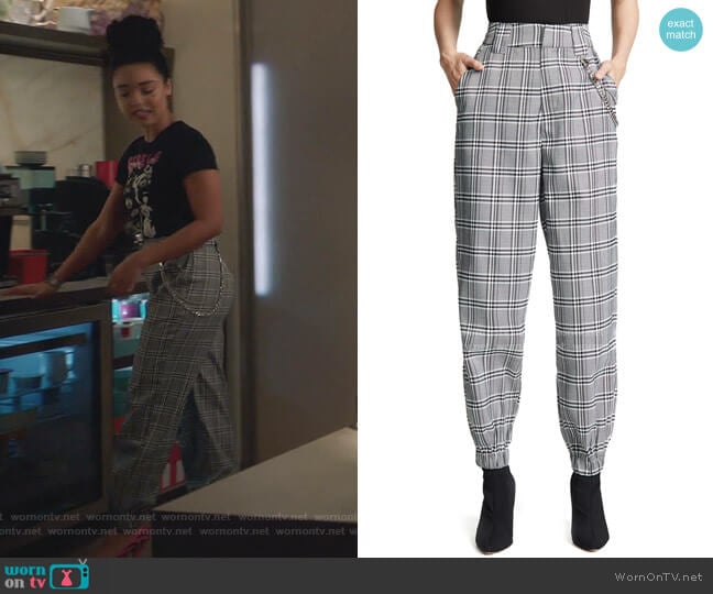 Cobain Pants by I.AM.GIA worn by Kat Edison (Aisha Dee) on The Bold Type