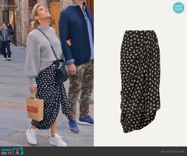 Isabel Marant Candice Skirt worn by Kristin Cavallari on Very Cavallari