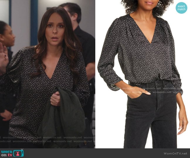 Maizie Top by Joie worn by Maddie Kendall (Jennifer Love Hewitt) on 9-1-1